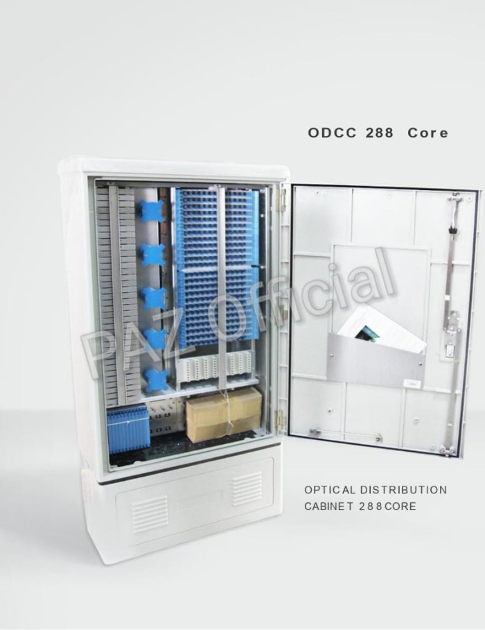 ODC C Pondasi 288 core PAZ ORI Lengkap adapter & pigtail merk PAZ juga